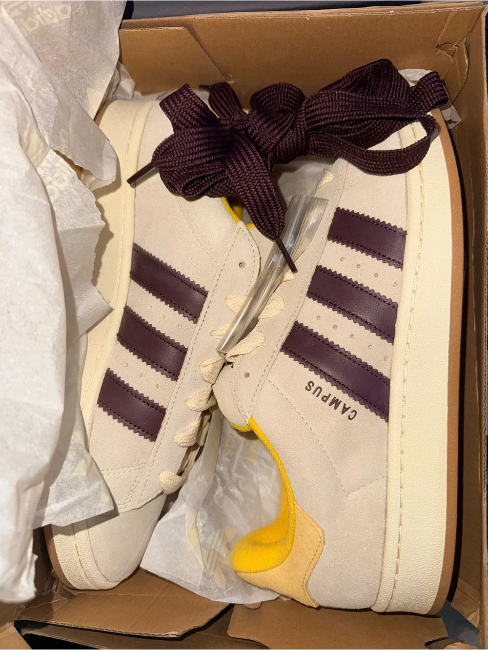 Adidas Campus 00s Warm Vanilla Ruby Men’s Size 11 NWT